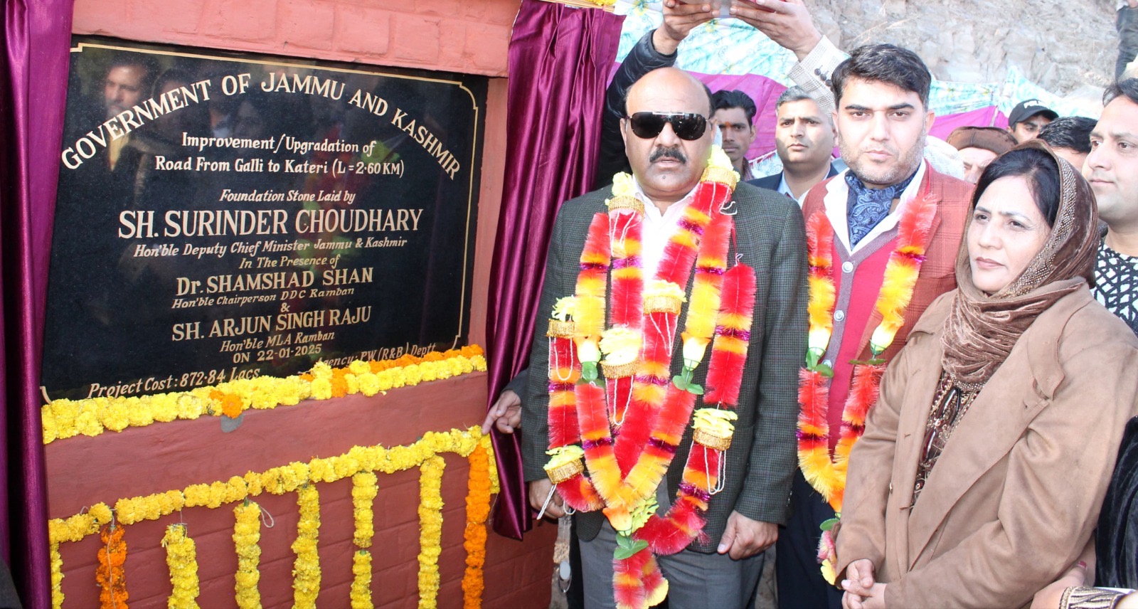 Dy CM J&K holds public darbar at Sana in Ramban