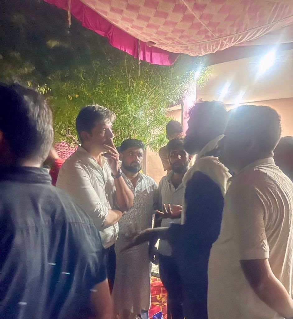 Aditya Gupta visits Family of Slain Man in Jammu
