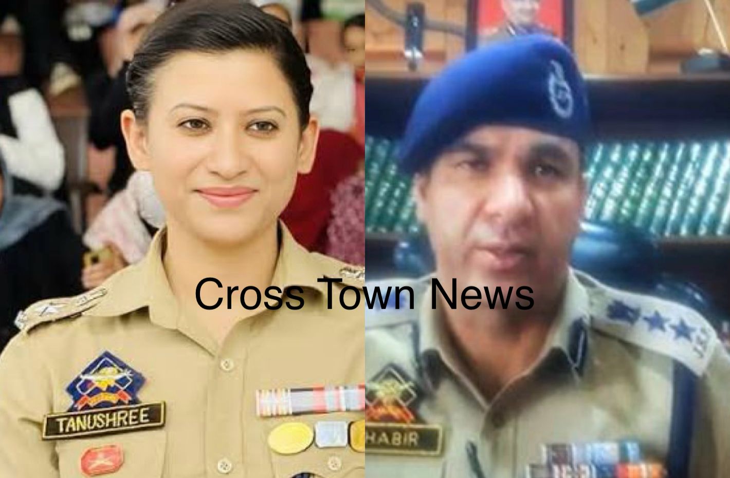 33 from J&K Police receive Medal for Gallantry including SSPs Tanushree ,  Shabir Nawab