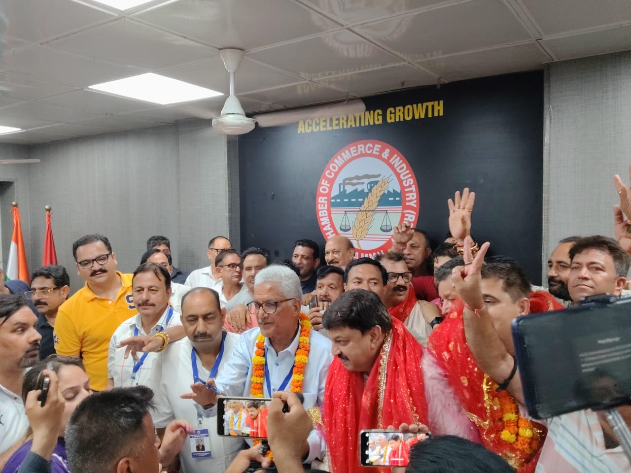 Team Arun Gupta wins CCI Jammu Election