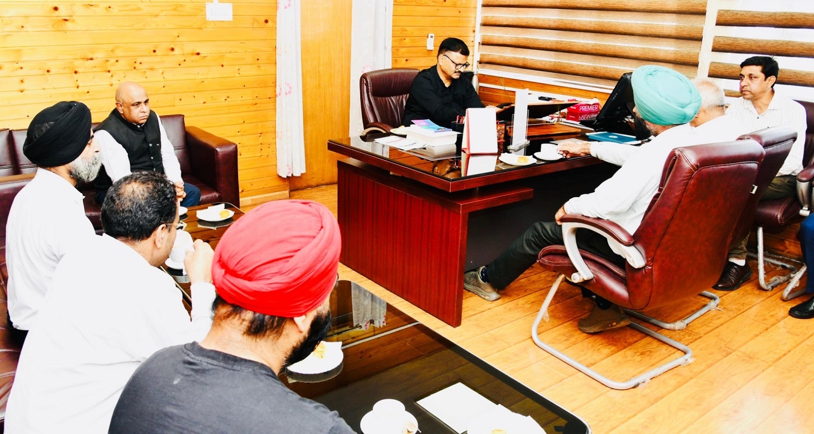 'All India Forest Officers Federation calls on Forest Minister J&K '