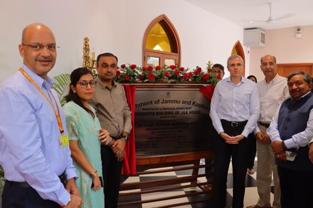 'CM Omar Abdullah inaugurates renovated Jammu & Kashmir House at Amritsar'