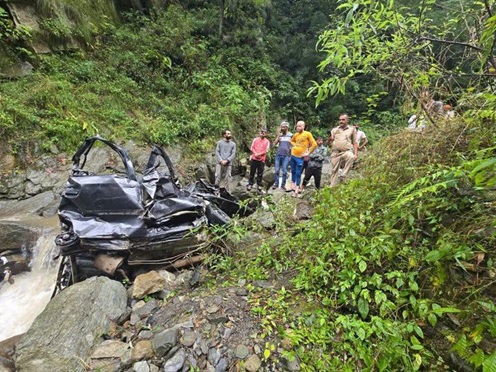 'Two persons were killed  in an accident in Kathua'
