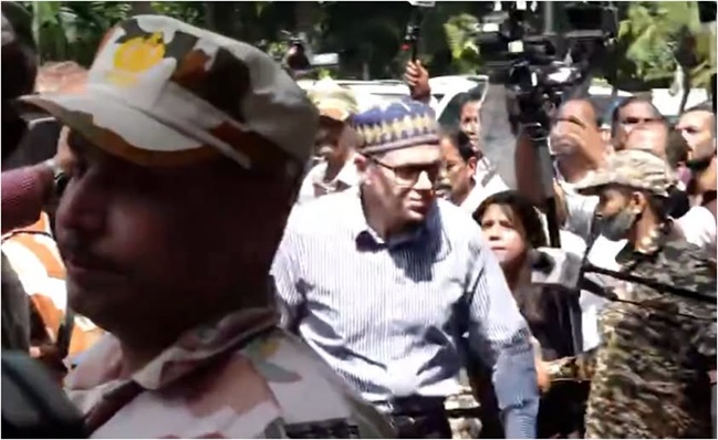 'CM Omar Abdullah attends INDIA Bloc meeting in Delhi'