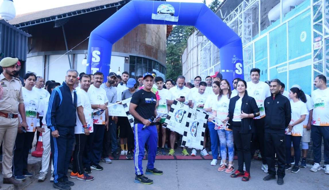 Visit Patnitop Series Marathon 4.0 held to encourage Sustainable Tourism Over 600 Runners participate in inspiring event 