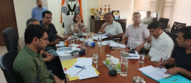 Sheetal Nanda chairs high level Review Meeting 