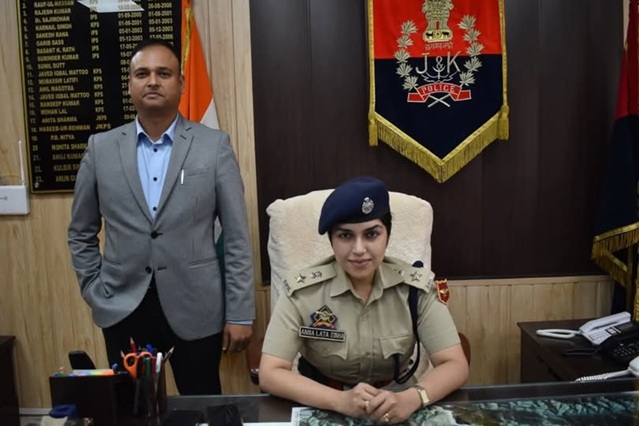 'Anna Sinha assumes charge as SSP Ramban'