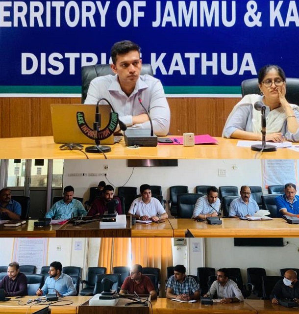 DC Kathua stresses on quality asset creation, thorough physical inspection & regular monitoring 