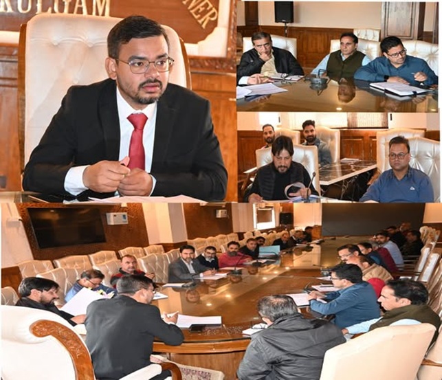 'DC Kulgam stresses uninterrupted essential services during winter '
