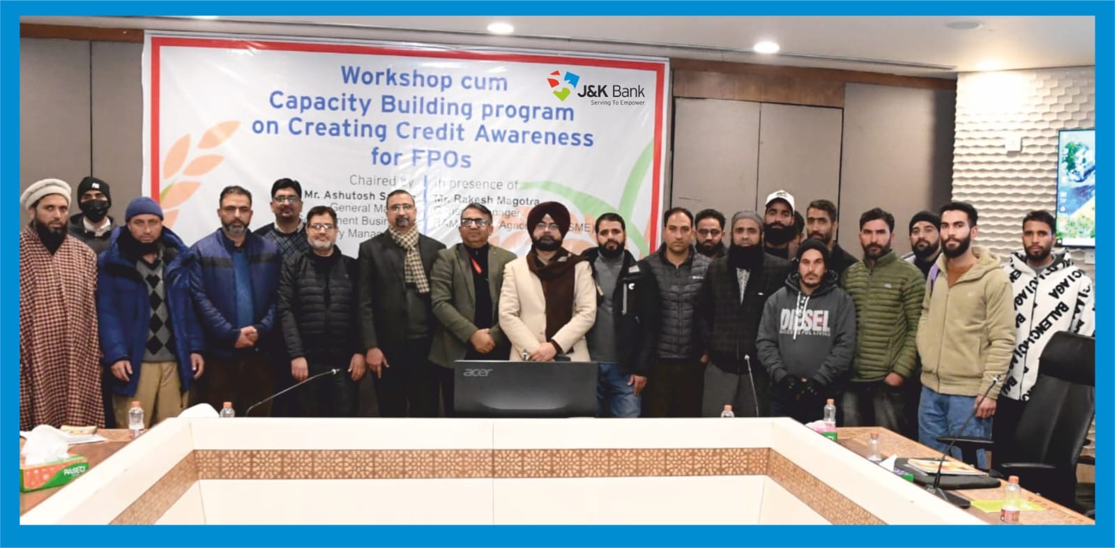 J&K Bank conducts Workshop-cum-Capacity Building Programme for FPOs