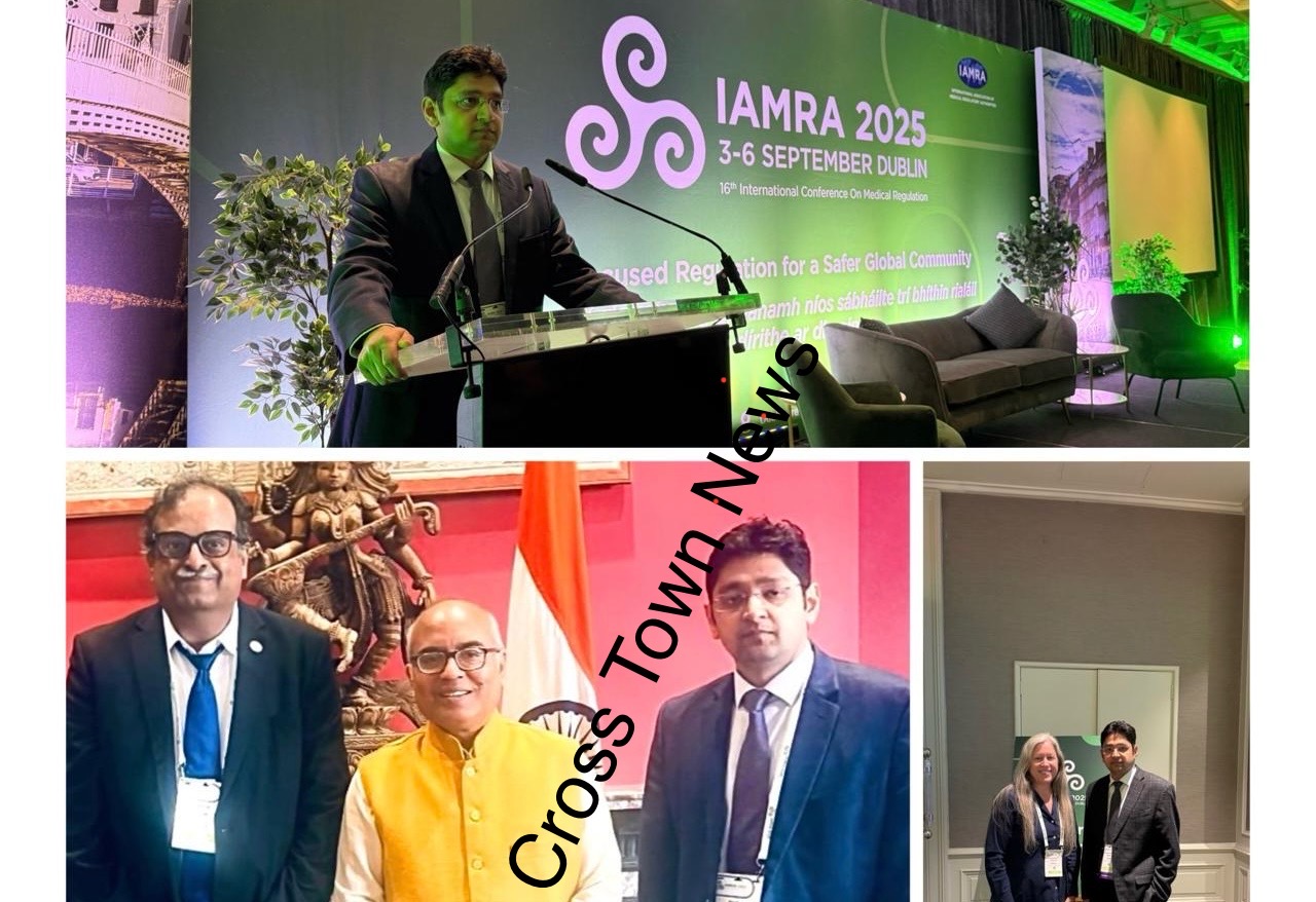 Raghav Langer represents India at  World's Medical Regulators Conference in Ireland