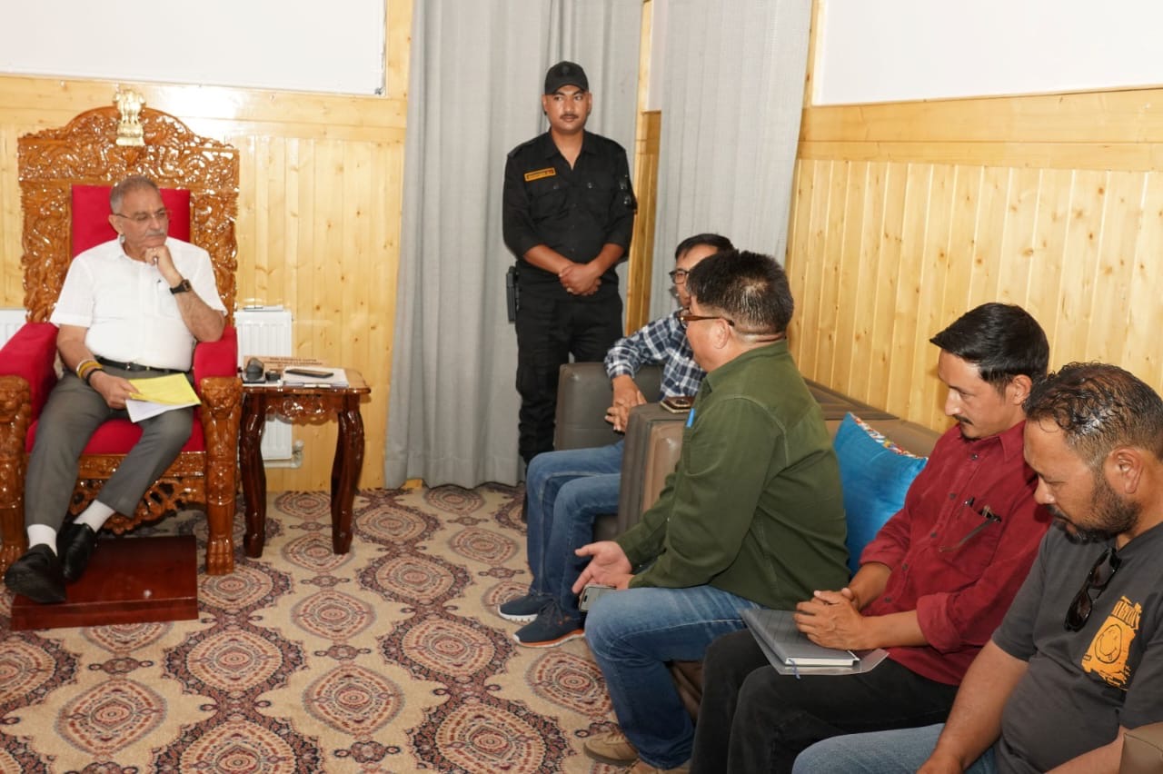 LG Kavinder Gupta vows to regulate Airfares in Ladakh 