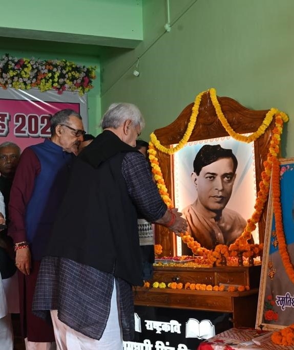 LG J&K Manoj Sinha attends event in Bihar 