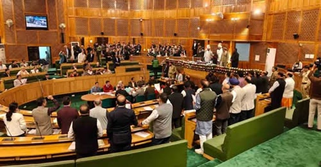 Assembly rejects Private Member’s Bill moved by PDP MLA Waheed Para seeking ownership rights