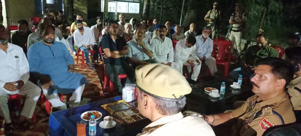 SP South Jammu chairs Thana Diwas ; informs on Mock Drill 