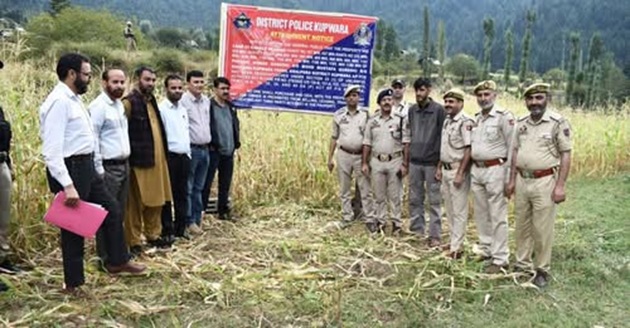 'DGP J&K orders attachment of 15 Kanals Land, Two Houses linked to Pakistan-Based Terrorists'
