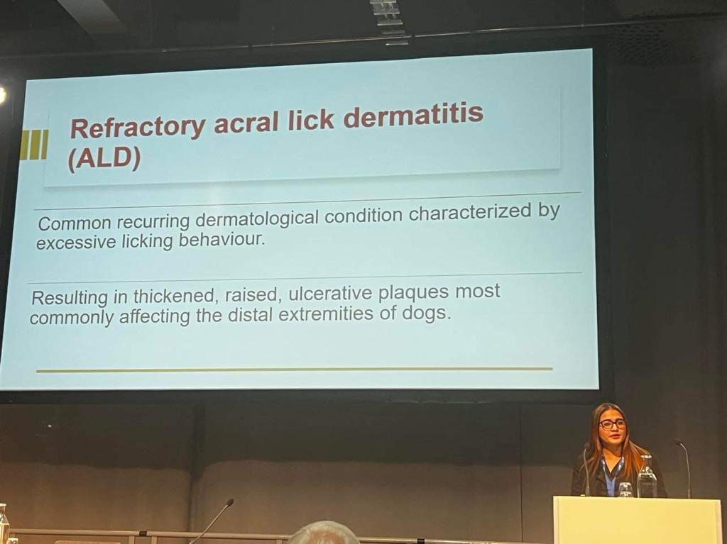 Veterinarian from Jammu represents India at Gothenburg in international dermatology Congress