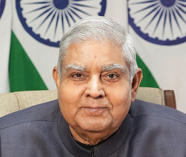 Opposition submits motion to remove Vice President Jagdeep Dhankhar