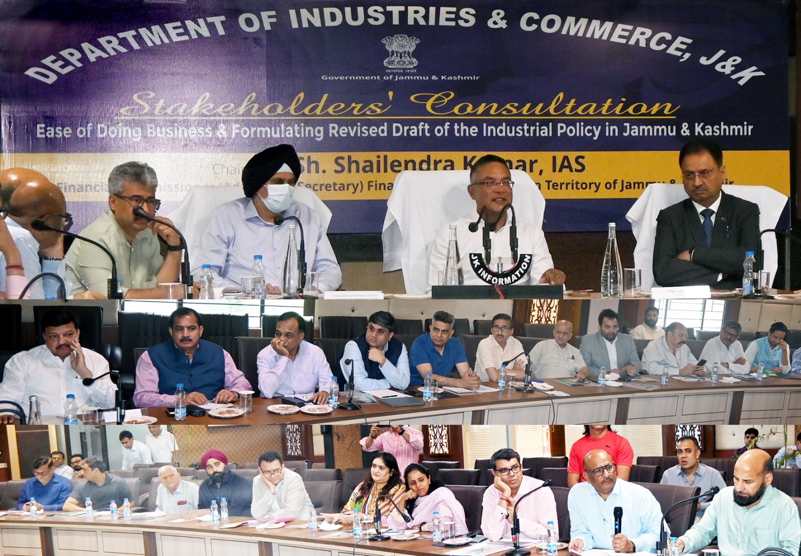'Shailendra Kumar chairs meeting of Committee on Ease of Doing Business in Jammu '