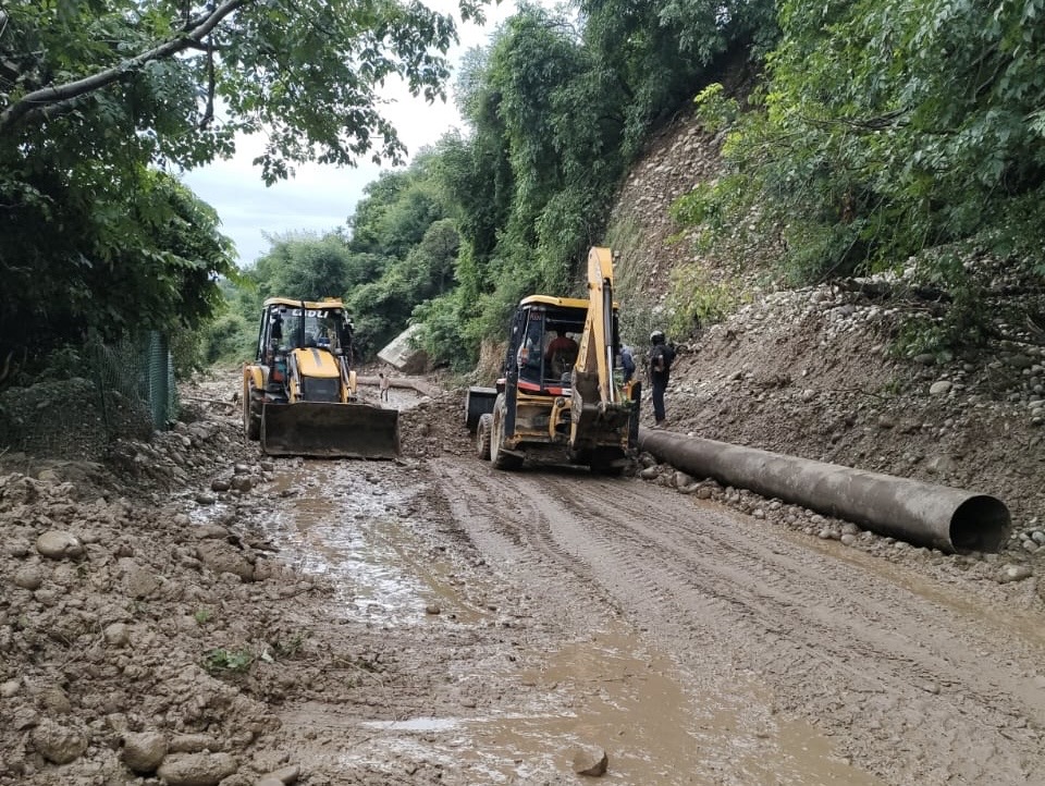 Restoration work underway for Sitlee-Mandla main Water Line 