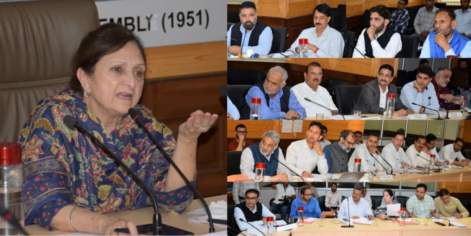 Committee on Estimates reviews Jal Shakti Dept's functioning