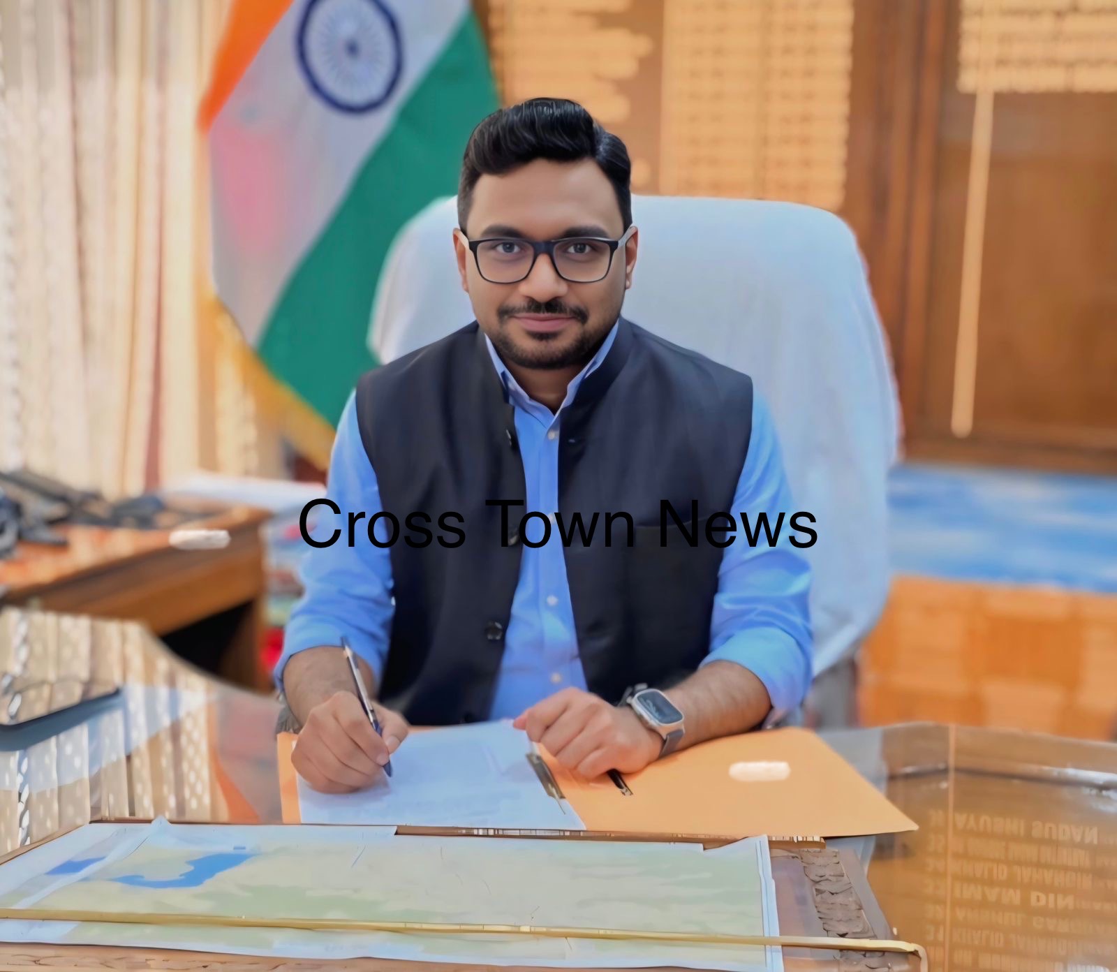 Shrikant Balasaheb Suse assumes charge as DC Kupwara