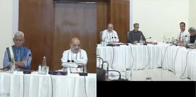 Amit Shah chairs High-Level Meeting on Flood Relief Measures at Raj Bhawan 