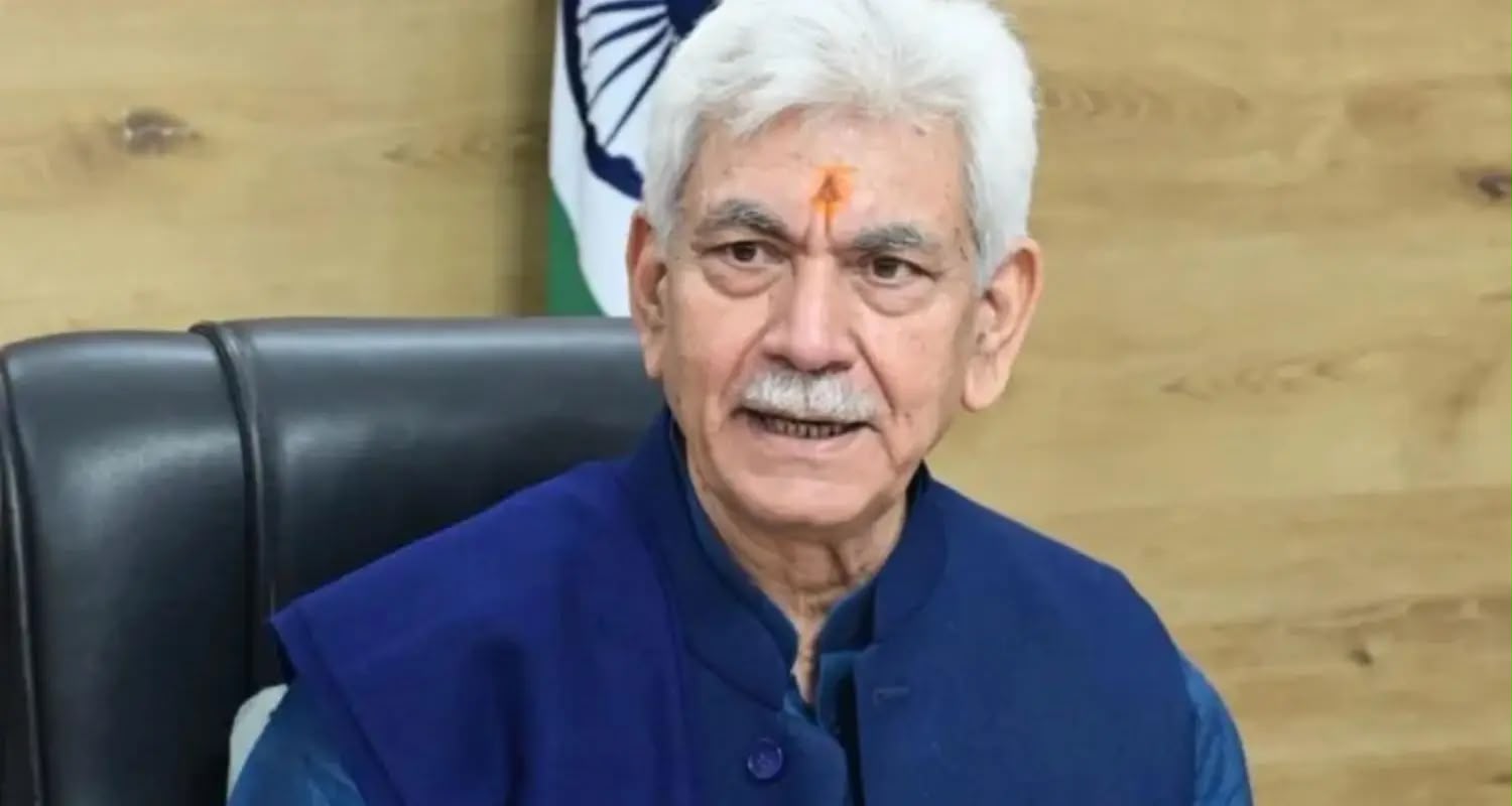 LG J&K Manoj Sinha likely to meet Home Minister Amit Shah tonight