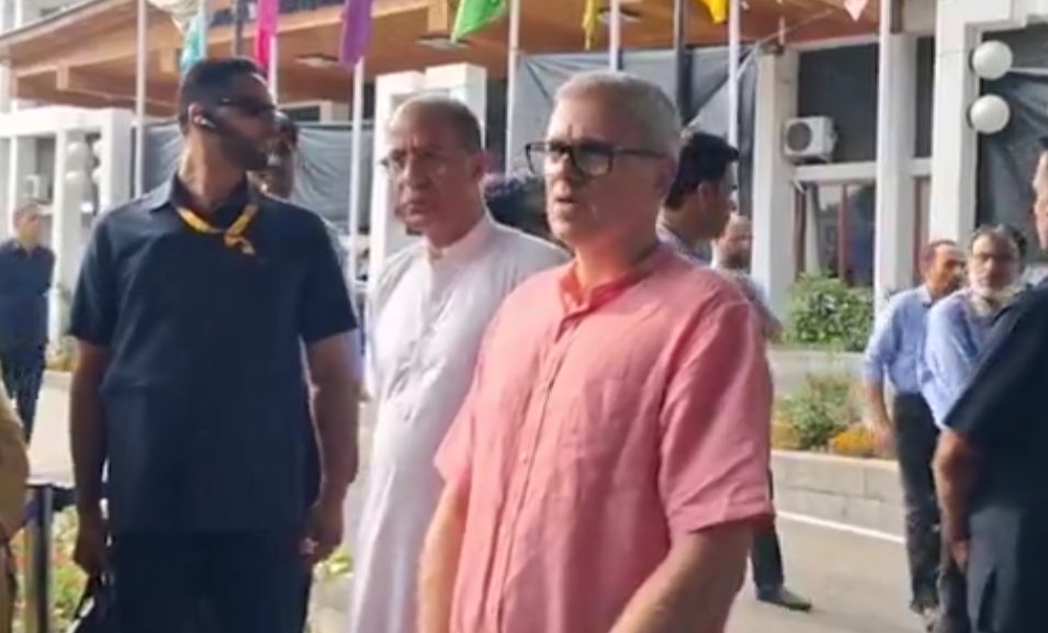 'NC not allowed to protest  , BJP facilitated : CM Omar Abdullah '