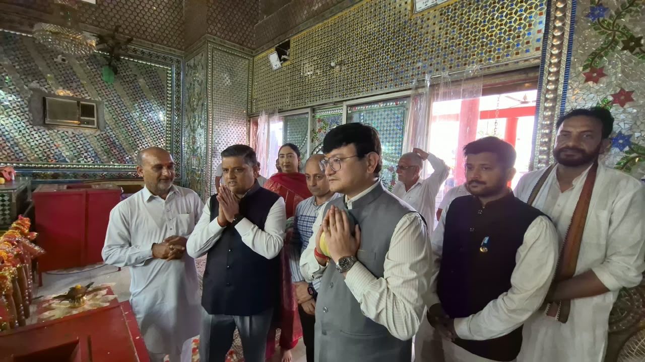 MLA Marh , DC Jammu visit Baba Jitto Shrine