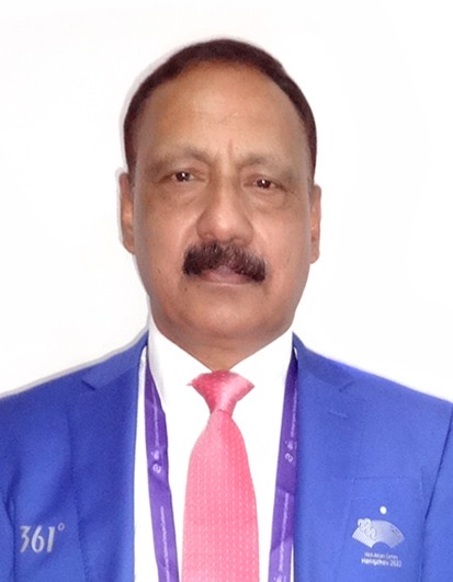 Dr Kuldeep Kumar Gupta nominated as ITO in 6th Asian Beach Games, China