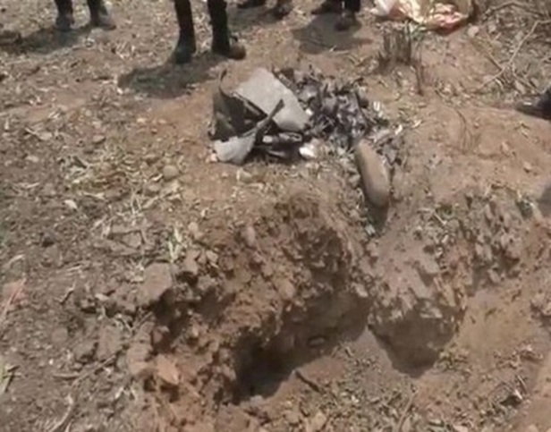Pakistan's projectile debris retrieved from Damtal village in Himachal Pradesh