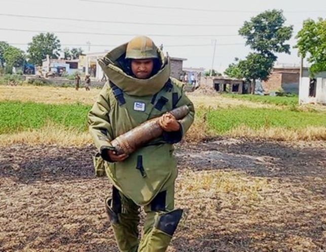 42 unexploded shells from recent cross-border artillery firing destroyed in Poonch