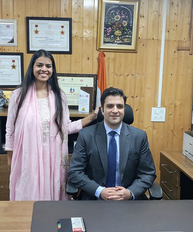 Athar Amir assumes charge as MD NHM