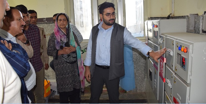 DC Budgam reviews ongoing upgradation works 