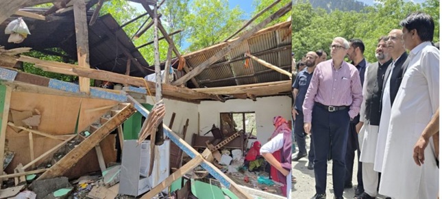  CM Omar Abdullah reiterates govt's commitment to provide adequate relief & rehabilitation support 