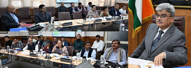 Atal Dulloo, CS assesses revised Climate Action Plan; calls for time-bound departmental action up to 2030 