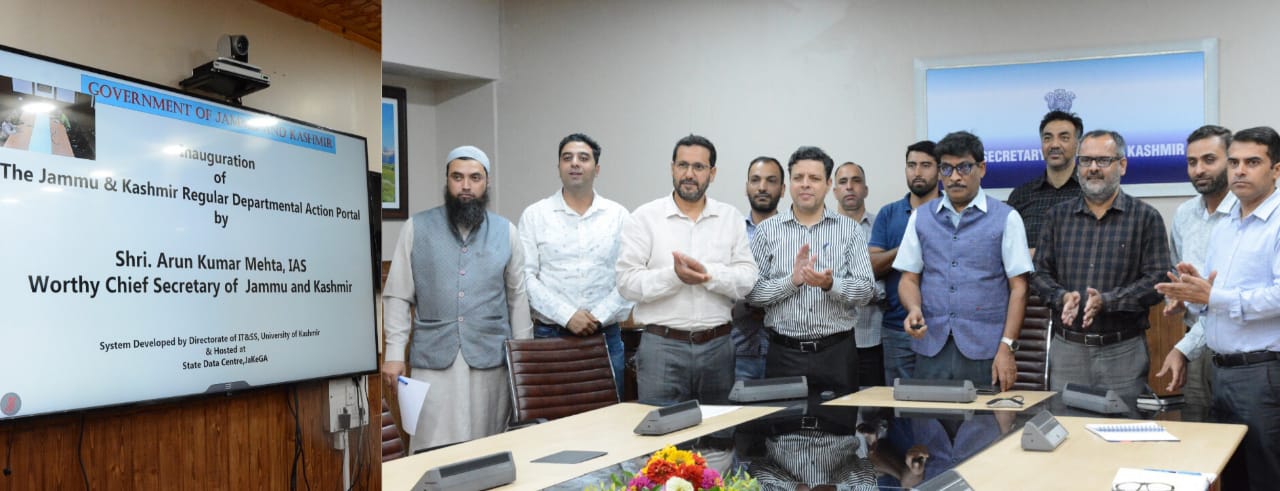  CS launches J&K Regular Departmental Action portal