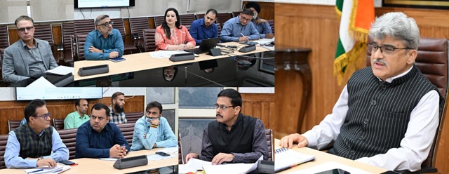 CS J&K Atal Dulloo clears UNDP collaboration, Advanced disaster response measures for J&K 