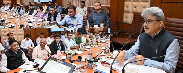 CS Atal Dulloo calls for intensified enforcement and robust rehabilitation framework to realise the vision of drug-free J&K