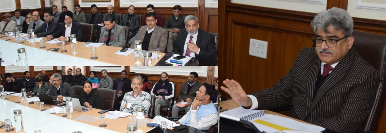 Go through portal developed by Jal Shakti Dept to have idea for mapping Assets.: CS J&K to Officers