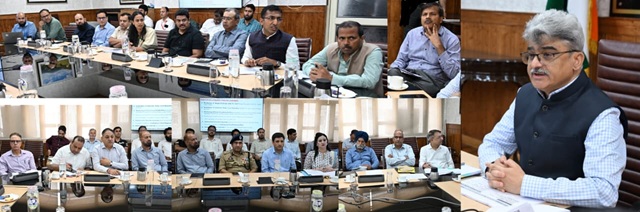 CS Atal Dulloo calls for proactive disaster mitigation measures  Directs robust inter-agency coordination for effective disaster response