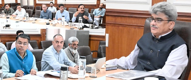  CS Atal Dulloo reviews process for establishment of KVs/JNVs across districts of J&K
