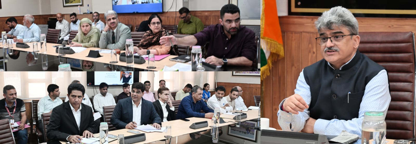 CS J&K takes stock of critical care health projects under PM-ABHIM and ECRP