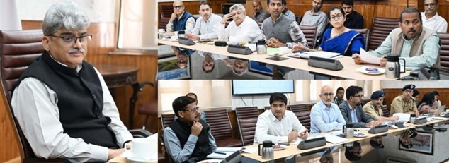 'CS Atal Dulloo reviews comprehensive Traffic Decongestion Plan for Jammu, Srinagar Cities '