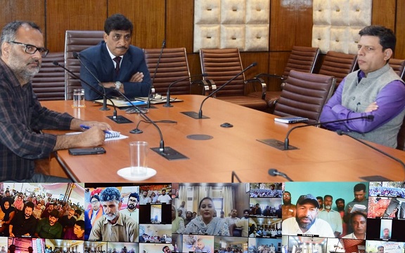 CS J&K encourages all to talk freely for eradicating menace of corruption from J&K