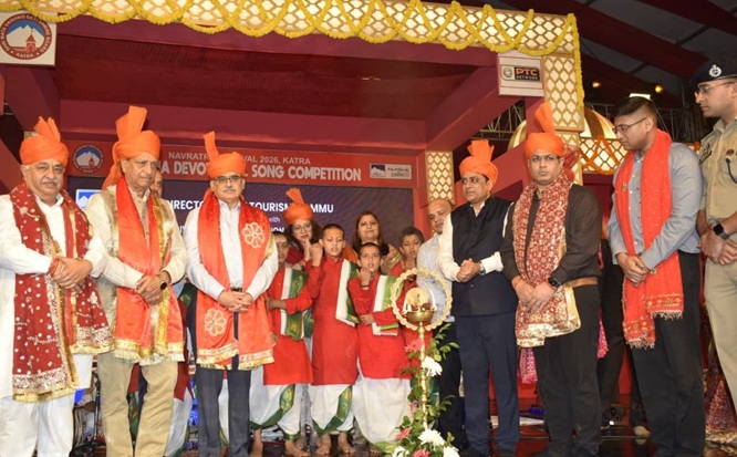  Chief Secretary Atal Dulloo inaugurates Navratra Festival 2026 at Katra