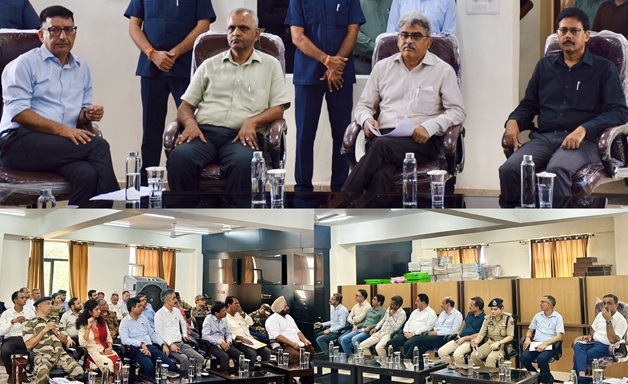 CS Atal Dulloo inspects progress on High Security Prison at Dambra