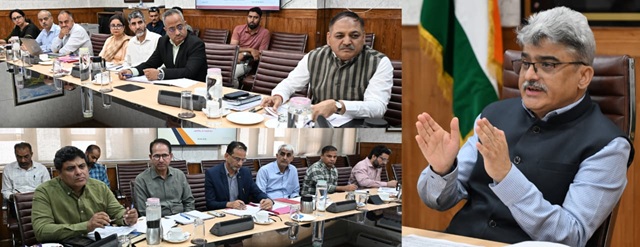 Atal Dulloo, CS fixes accountability for completion and utilization of hostel buildings across J&K 