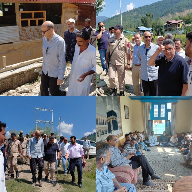 Nasir Sogami visits far-flung areas